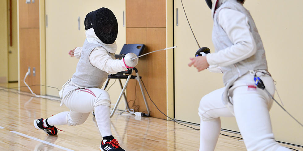 フェンシング部 クラブ紹介 キャンパスライフ 日本女子体育大学