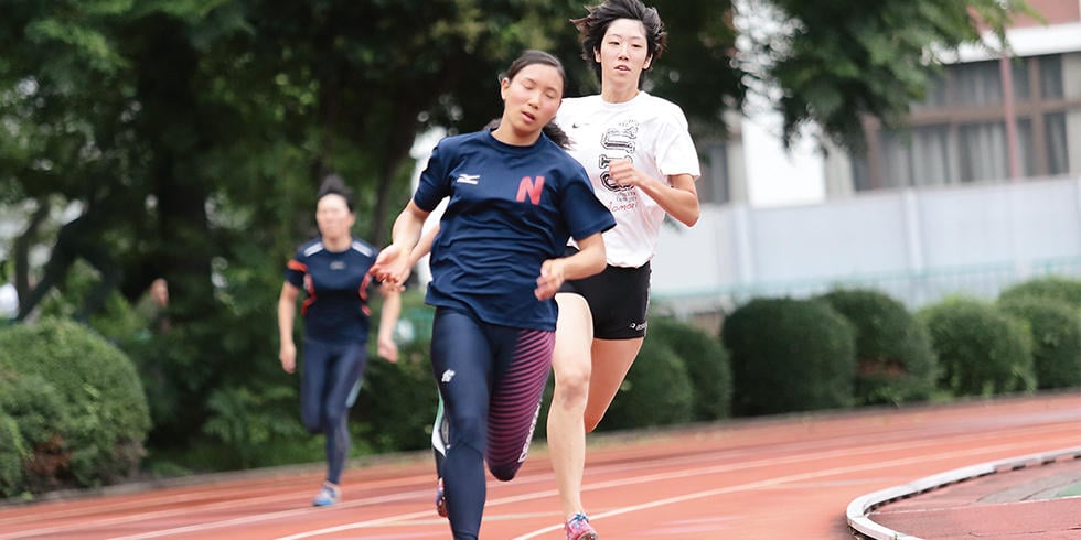 陸上競技部 クラブ紹介 キャンパスライフ 日本女子体育大学